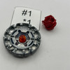 TAKARA TOMY Dark Bull 125SF Metal Fusion Plastic Beyblade BB-45 07 [USED]