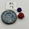 TAKARA TOMY Flame Sagittario 125SF Metal Fusion Plastic Beyblade BB-45 08 [USED]