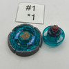 TAKARA TOMY Earth Aquario SR200CS Beyblade Metal Fight / Metal Masters BB-86 Custom Combo [USED]