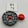 TAKARA TOMY Dark Bull 125SF Metal Fusion Plastic Beyblade BB-45 07 [USED]