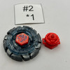 TAKARA TOMY Dark Bull 125SF Two Metal Fusion Plastic Beyblade BB-45 07 [USED]