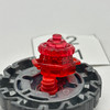 TAKARA TOMY Dark Bull Red 125SF Two Metal Fusion Plastic Beyblade BB-45 07 [USED]