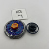 TAKARA TOMY Burn Gil D125WB Beyblade Metal Fight / Metal Masters BB-91 [USED]