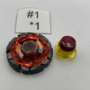 TAKARA TOMY Earth Aquario 125FS  Metal Fight / Metal Fusion Beyblade BB-56 Custom Combo[USED]