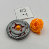 TAKARA TOMY Flame Sagittario C145S Beyblade Metal Fight / Metal Fusion BB-44 07 Custom Combo [USED]