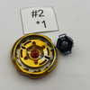 TAKARA TOMY Burn Cancer 105HF Metal Fight / Metal Masters Beyblade BB-100 07 [USED]
