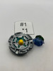 TAKARA TOMY Torch aries Hybrid Wheel Custom Set Stamina & Defense Type Beyblade Metal Fight / Metal Fusion BB-57 [USED]