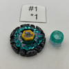 TAKARA TOMY Dark Aries WD Hybrid Wheel Custom Set Stamina & Defense Type Beyblade Metal Fight / Metal Fusion BB-57 [USED]