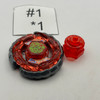 TAKARA TOMY Nightmare Red Aquario 125SF Metal Fight / Metal Fusion Beyblade BB-56 Custom Combo[USED]