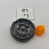 TAKARA TOMY Burn Capricorn 105F Beyblade Metal Fight / Metal Fusion BB-60 [USED]
