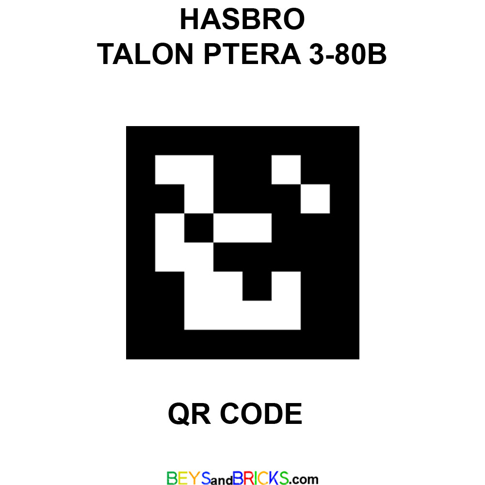 HASBRO Talon Ptera 3-80B Beyblade X Booster - BeysAndBricks