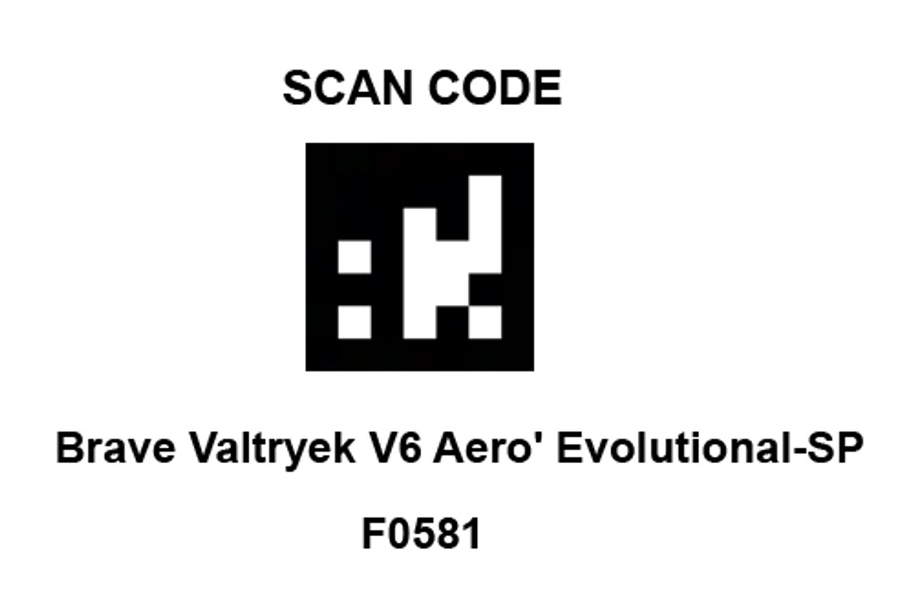 Brave Valkyrie prototype + Qr code of Valkyrie