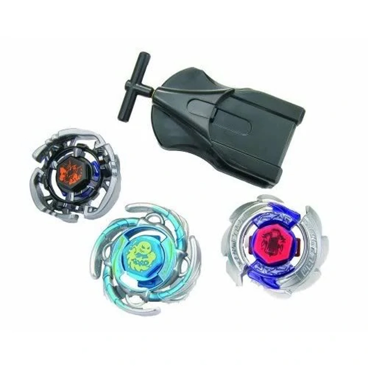 Beyblade Metal Fusion 3-Pack, Attack Version, w/ Storm Aquario