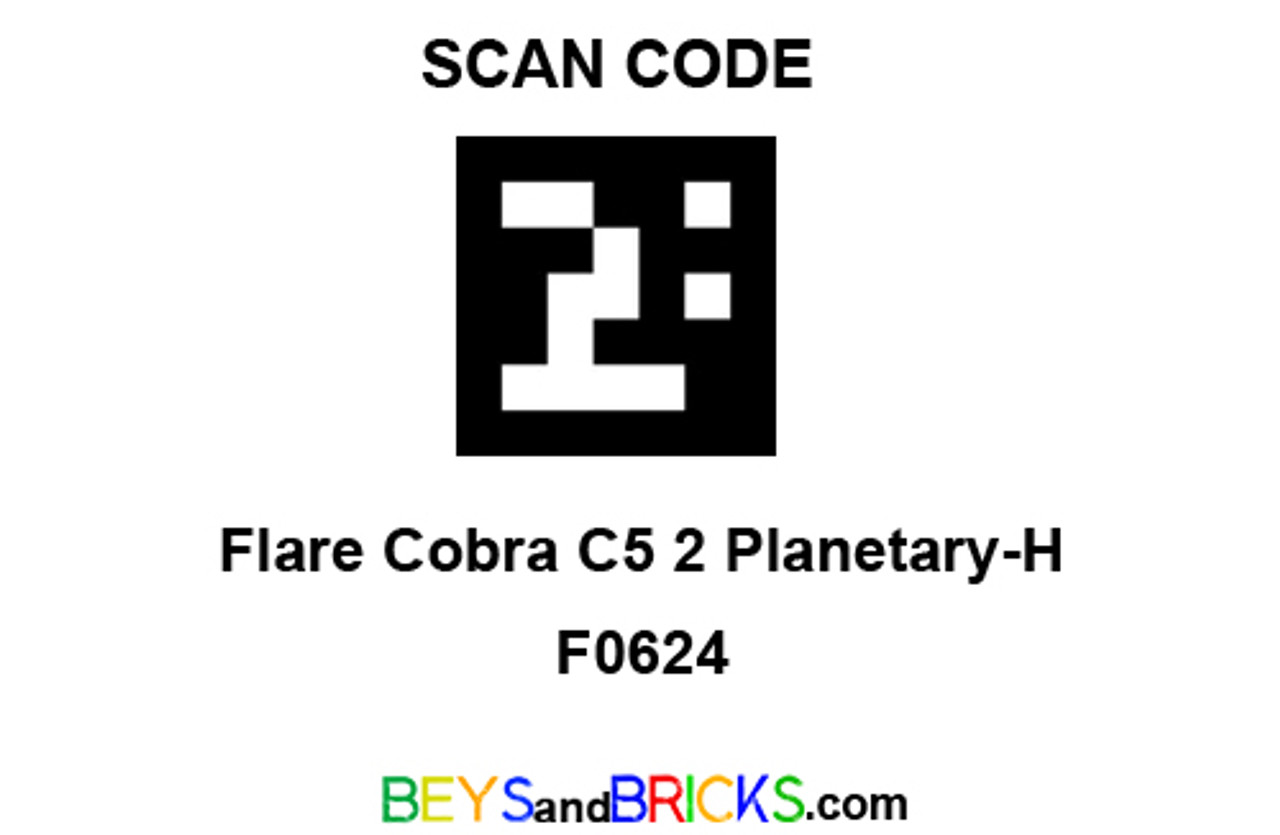 FLARE COBRA C5 QR CODE TRIUMPH DRAGON D5 QR CODE BEYBLADE BURST