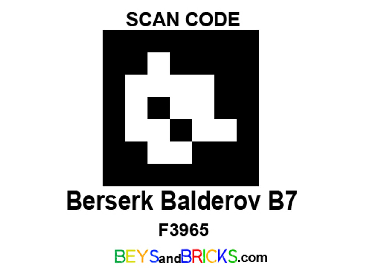 Beyblade Burst Cyclone Belfyre B7 Berserk Balderov B7 Hasbro
