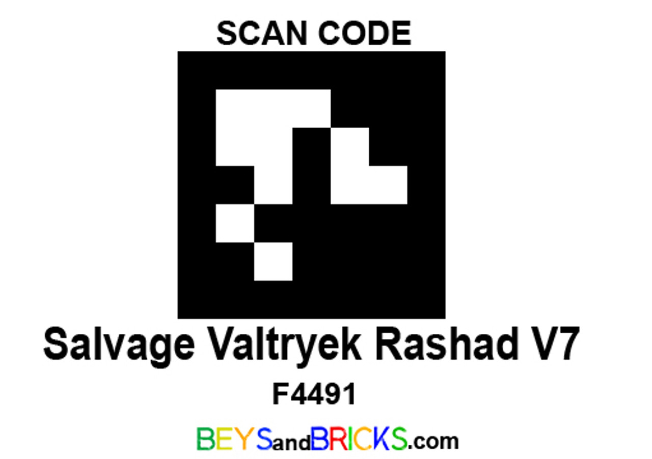 SALVAGE VALTRYEK V7 QR CODE Beyblade Burst Quad Drive QR Codes BEYBLADE  BURST APP SALVAGE VALTRYEK 