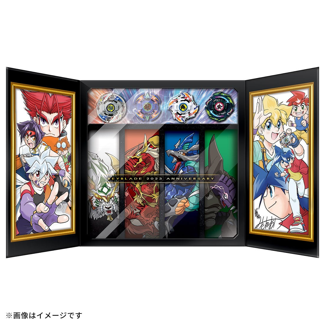 Takara Tomy Beyblade Burst Bakuten Shoot 20th Anniversary Set - 9 Bey Lot, B-00, Ages 5+