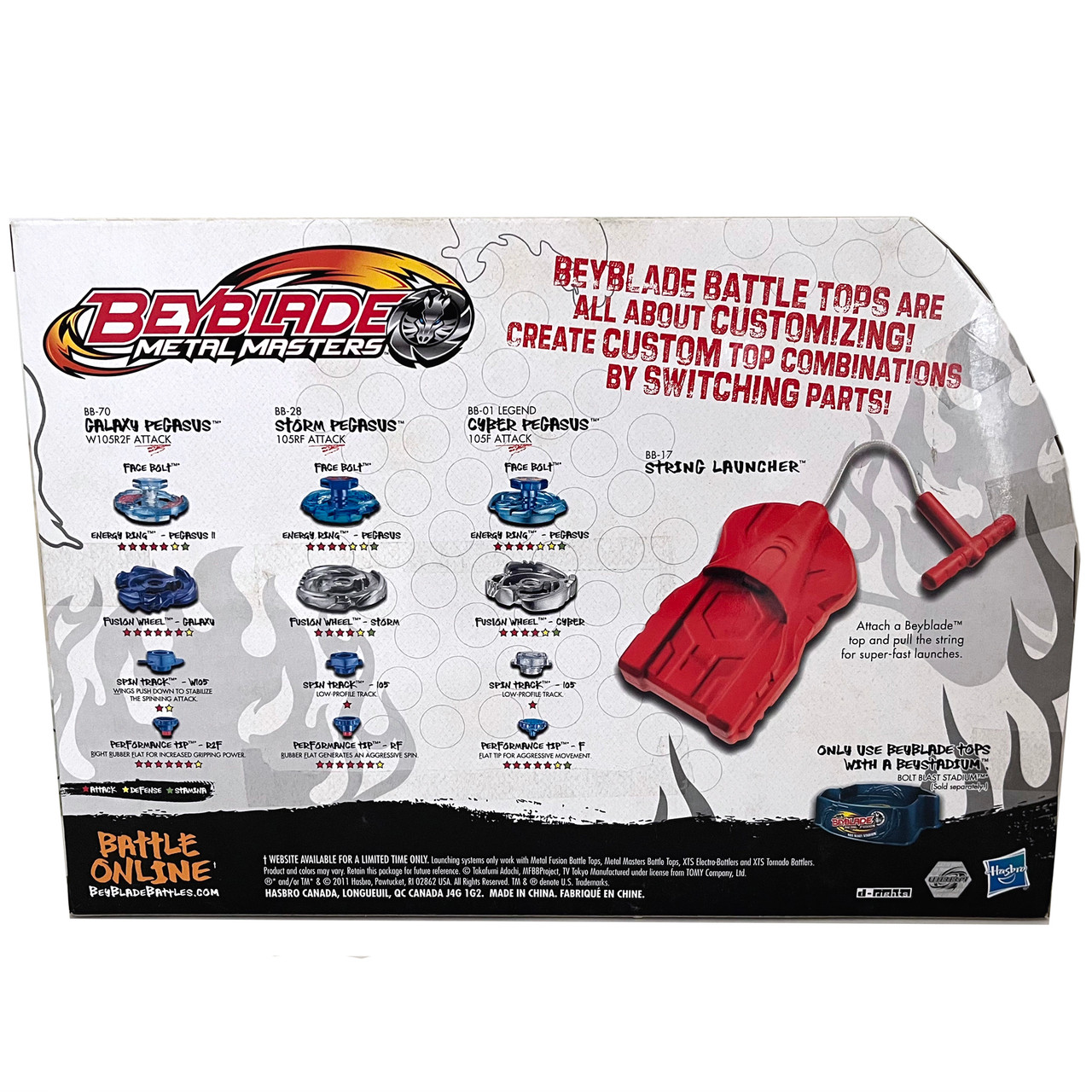 Beyblade Metal Masters Cyber Pegasus [Legend]