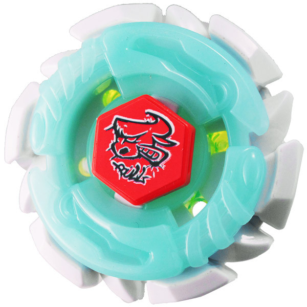 TAKARA TOMY Mad Bull C145HF Metal Fusion Plastic Beyblade BB-45