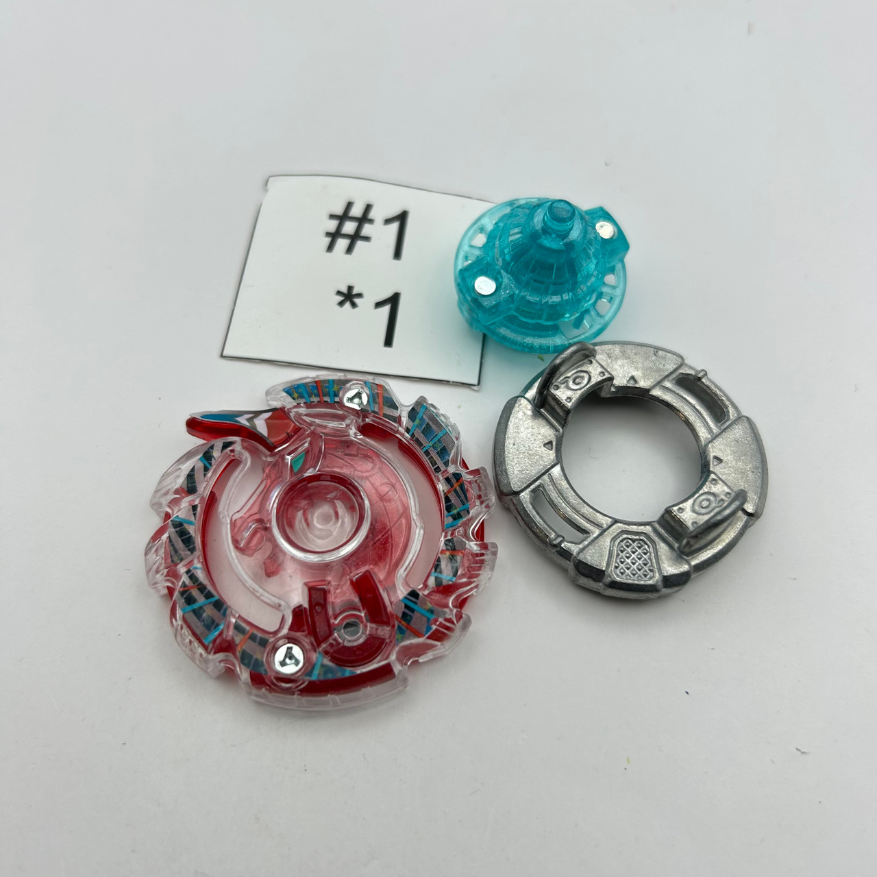 いそべ TAKARA TOMY Unlock Unicorn / Unicrest Quarter Accel Burst Beyblade