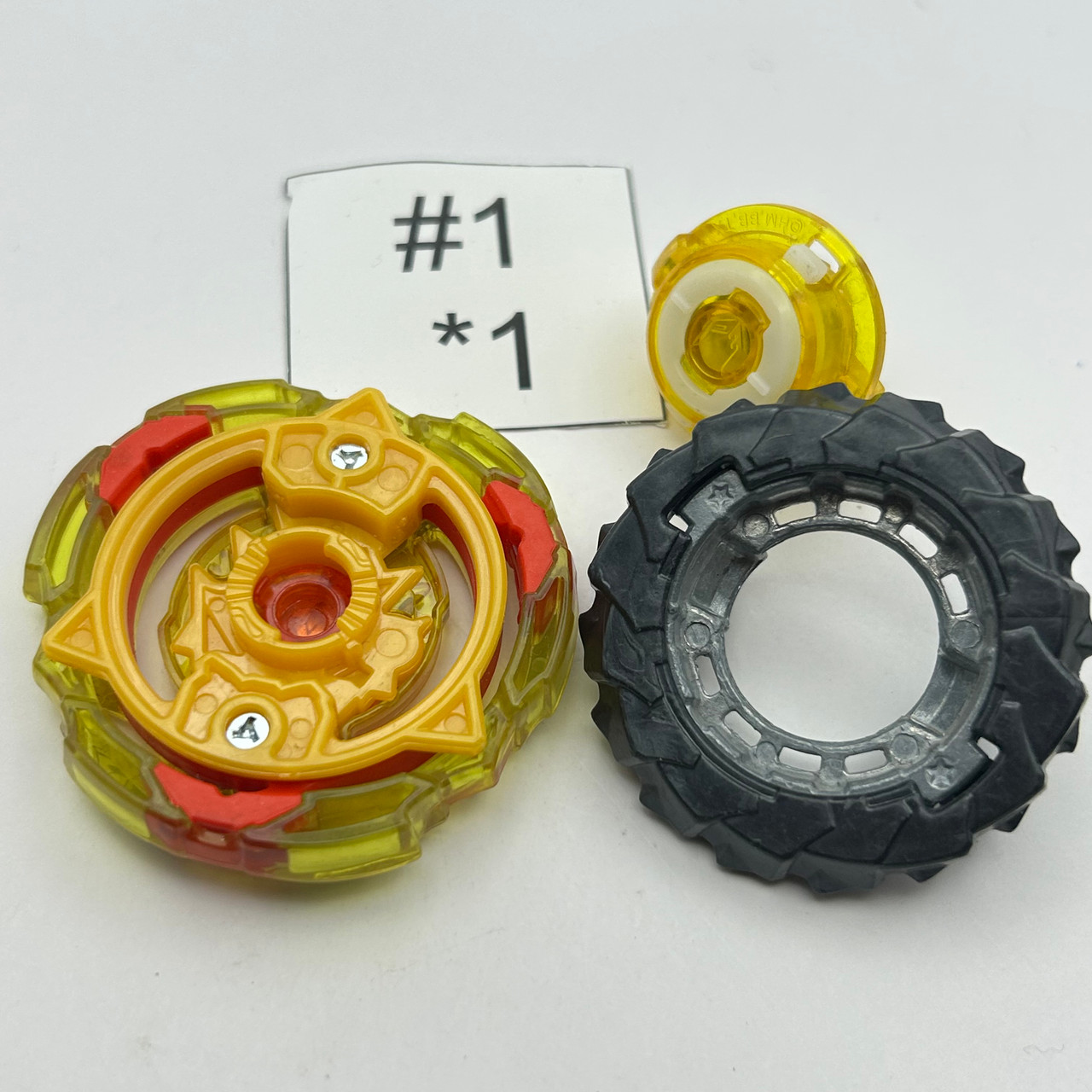 TAKARA TOMY Screw Trident 8Bumb Wedge Burst Beyblade B-103 [USED