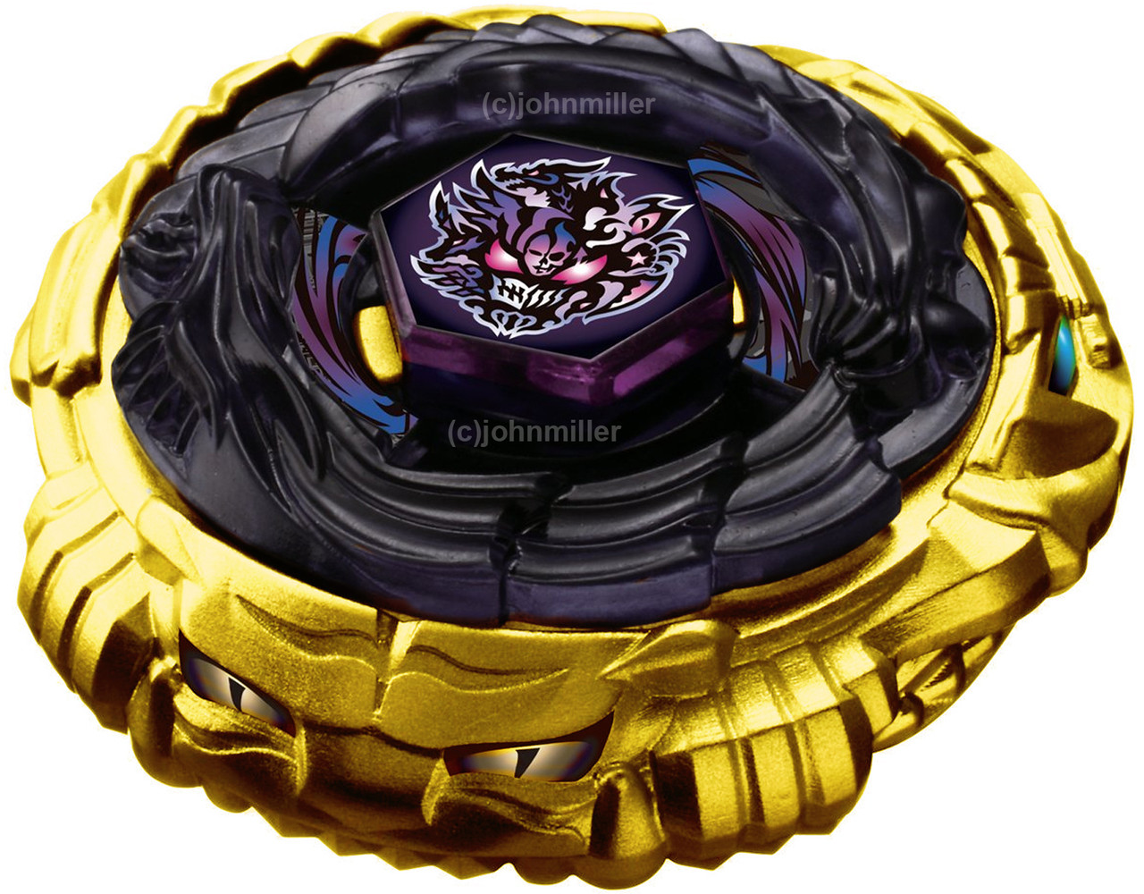 Diablo Nemesis Gold Limited Edition Metal Fury Beyblade - BeysAndBricks