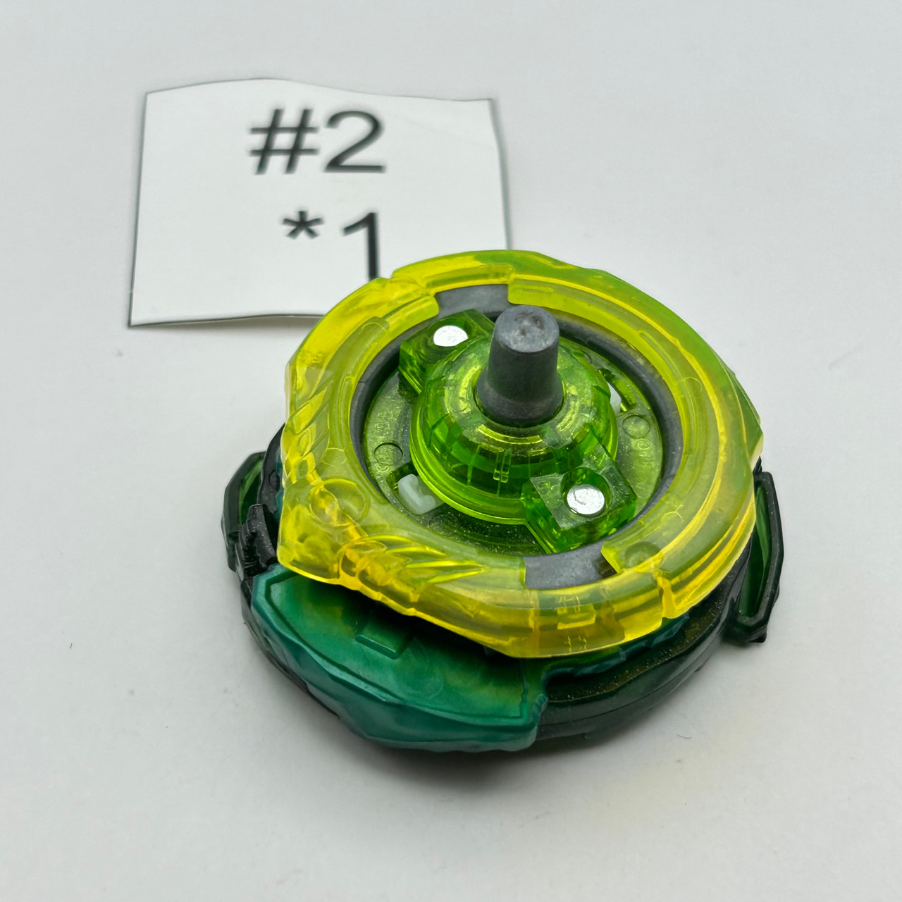 TAKARA TOMY Twin Nemesis / Noctemis 1'Hit Wedge Burst God Beyblade