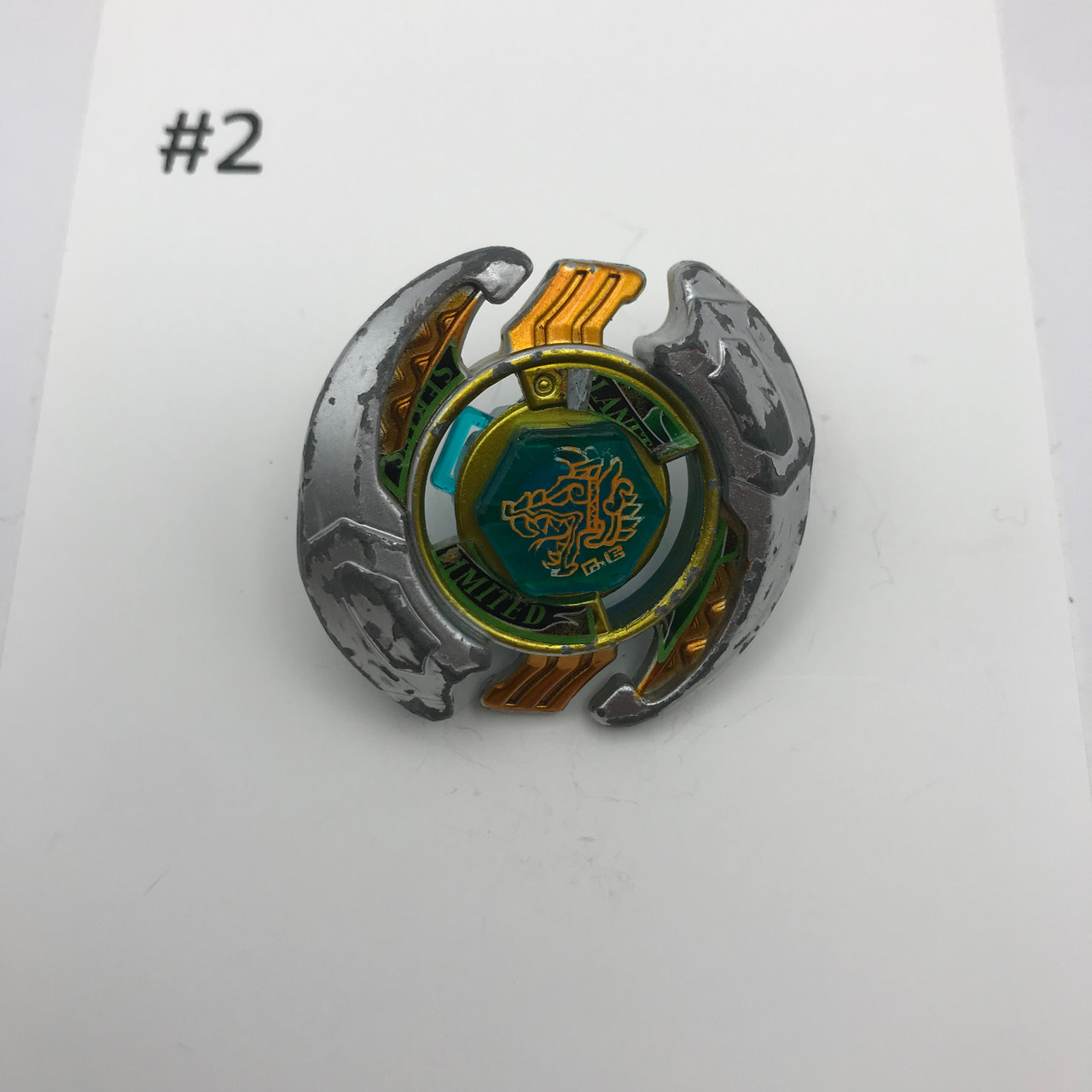 TAKARA TOMY Quetzalcoatl 90WF Silver Beyblade Metal Fight / Metal Fusion  BB-0 [USED]