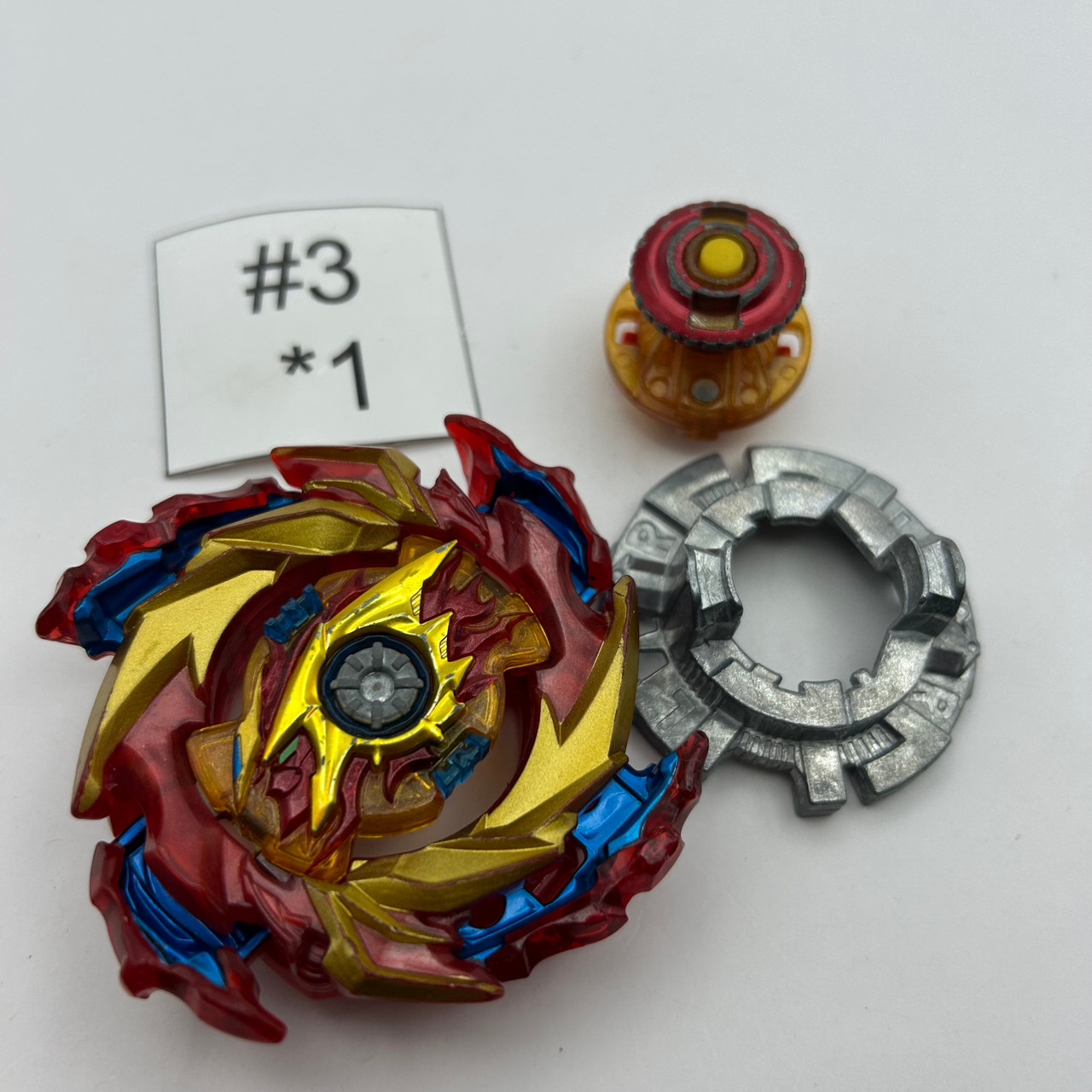 TAKARA TOMY Hyperion Burn Cho Xceed'+X Burst SuperKing Beyblade B