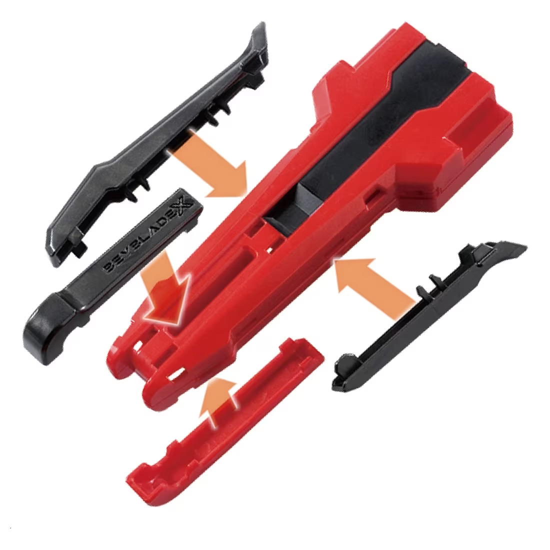 TAKARA TOMY Beyblade X Custom Grip Red Ver. BX-30 - BeysAndBricks