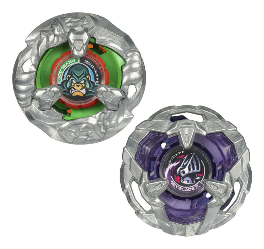 HASBRO Yell Kong & Helm Knight Beyblade X Dual Pack - BeysAndBricks