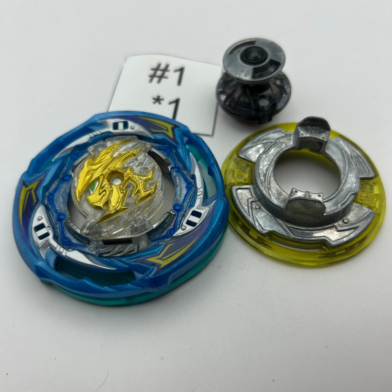 TAKARA TOMY Wind Persues Moon Zone' Burst Beyblade B-202 01 [USED