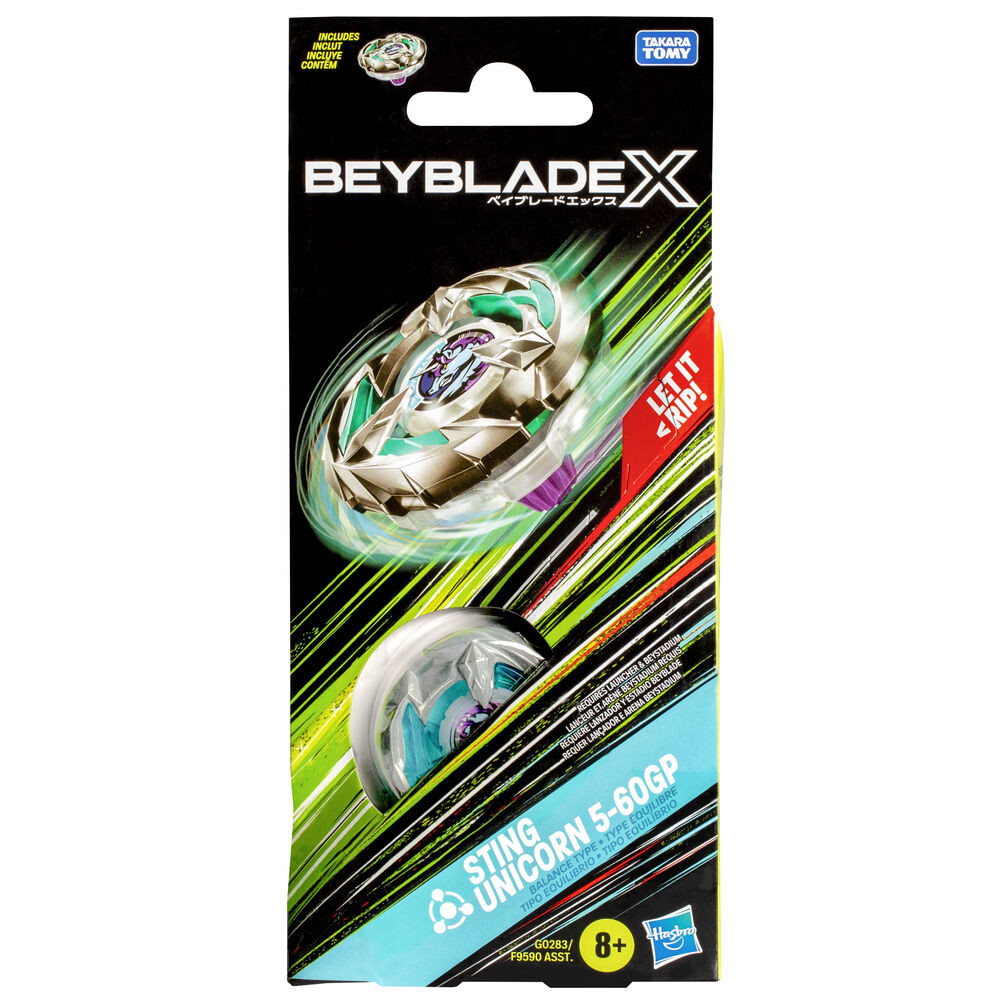 HASBRO Sting Unicorn 5-60GP Beyblade X Booster - BeysAndBricks