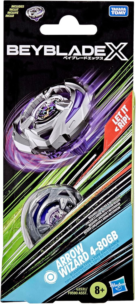 HASBRO Arrow Wizard 4-80GB Beyblade X Booster - BeysAndBricks