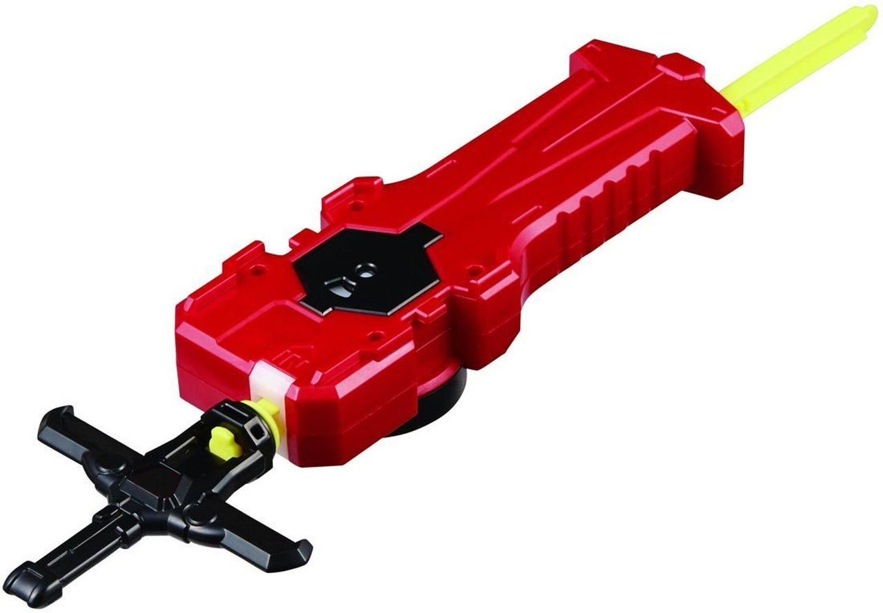 RED Beyblade BURST Sword Launcher / BeyLauncher B-48-SL