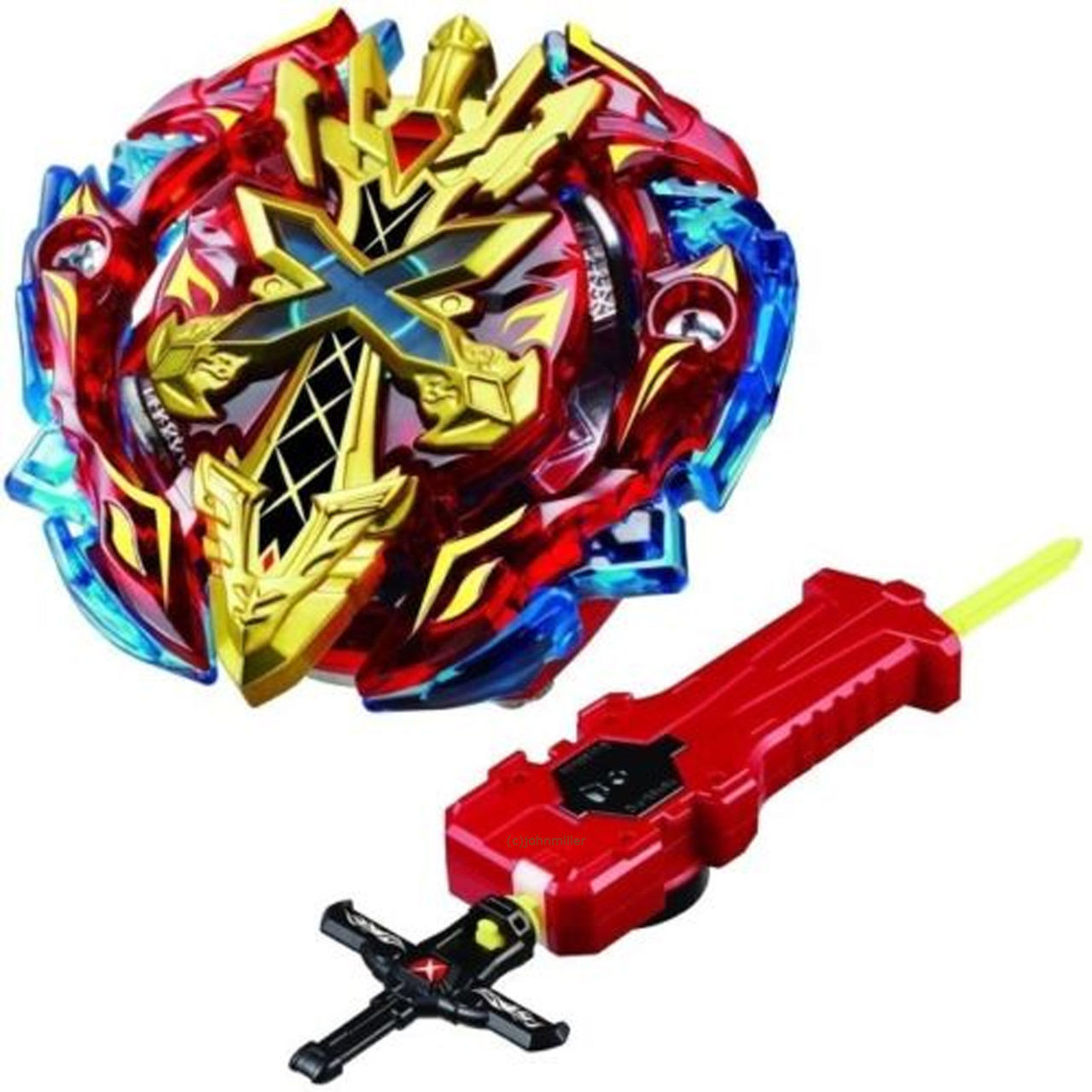 Takara Tomy Japan Beyblade Burst B 92 Sieg Excalibur 1 Ir Launcher Xcalibur