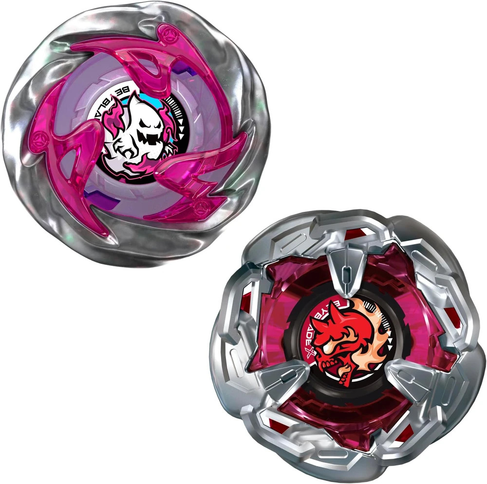 HASBRO Circle Ghost & Chain Incendio Beyblade X Dual Pack G1687