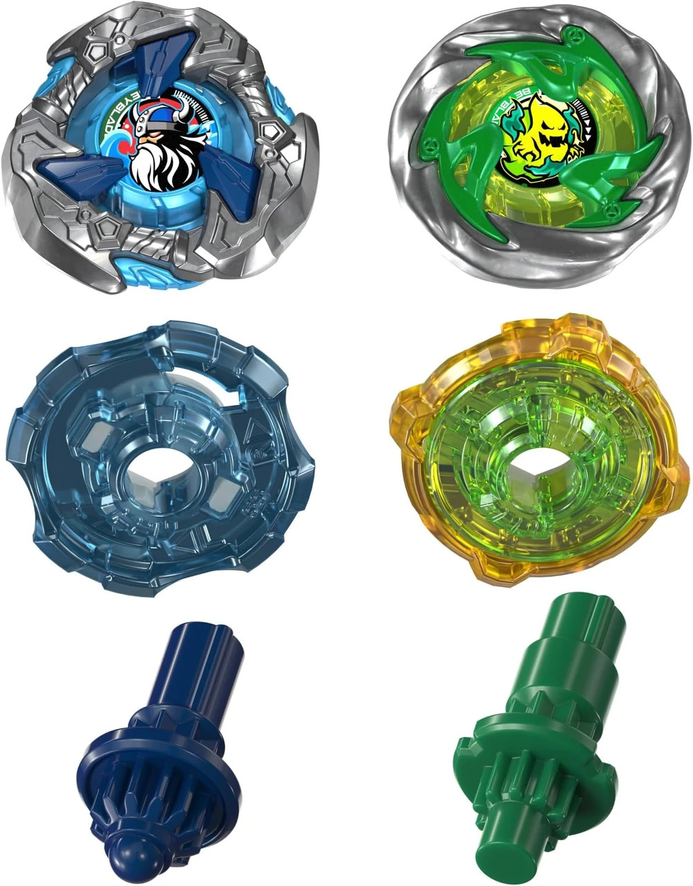 HASBRO Hack Viking & Circle Ghost Beyblade X Dual Pack G2755