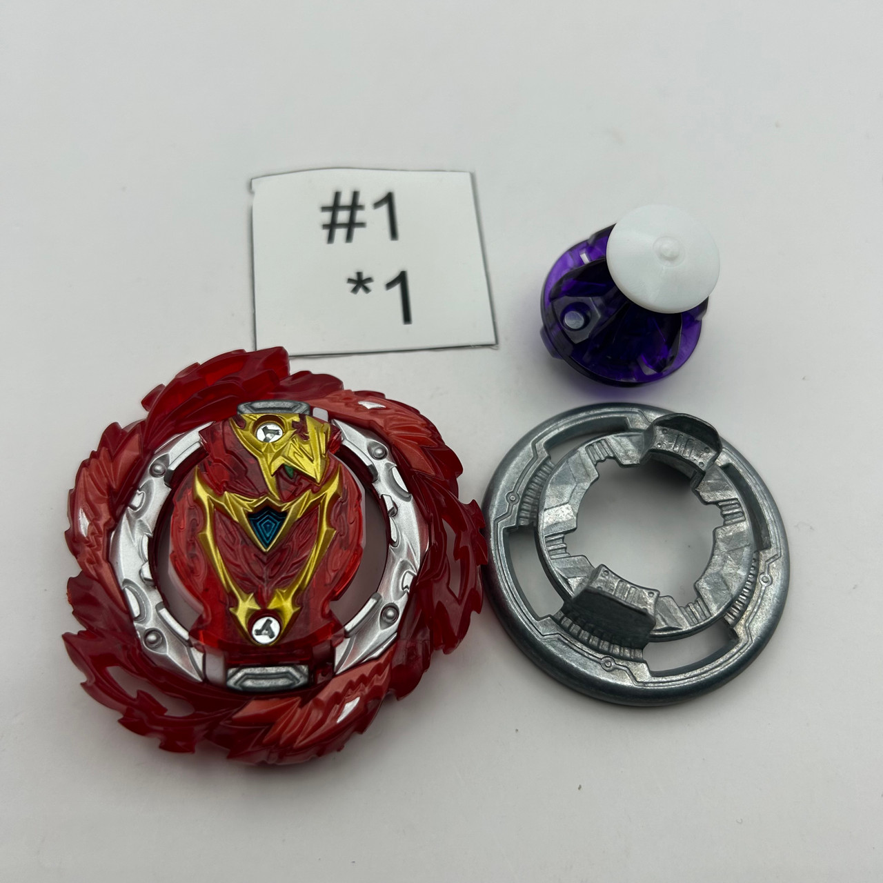 TAKARA TOMY Vanish Achilles Illegal Mobius Drift Burst DB Beyblade