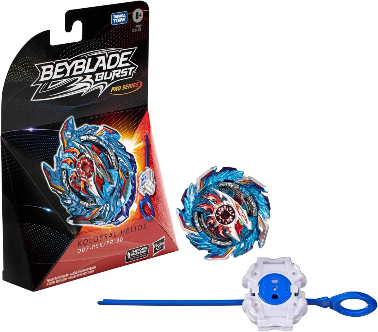 HASBRO King Kolossal Helios Zone 1B Burst Pro Series Beyblade