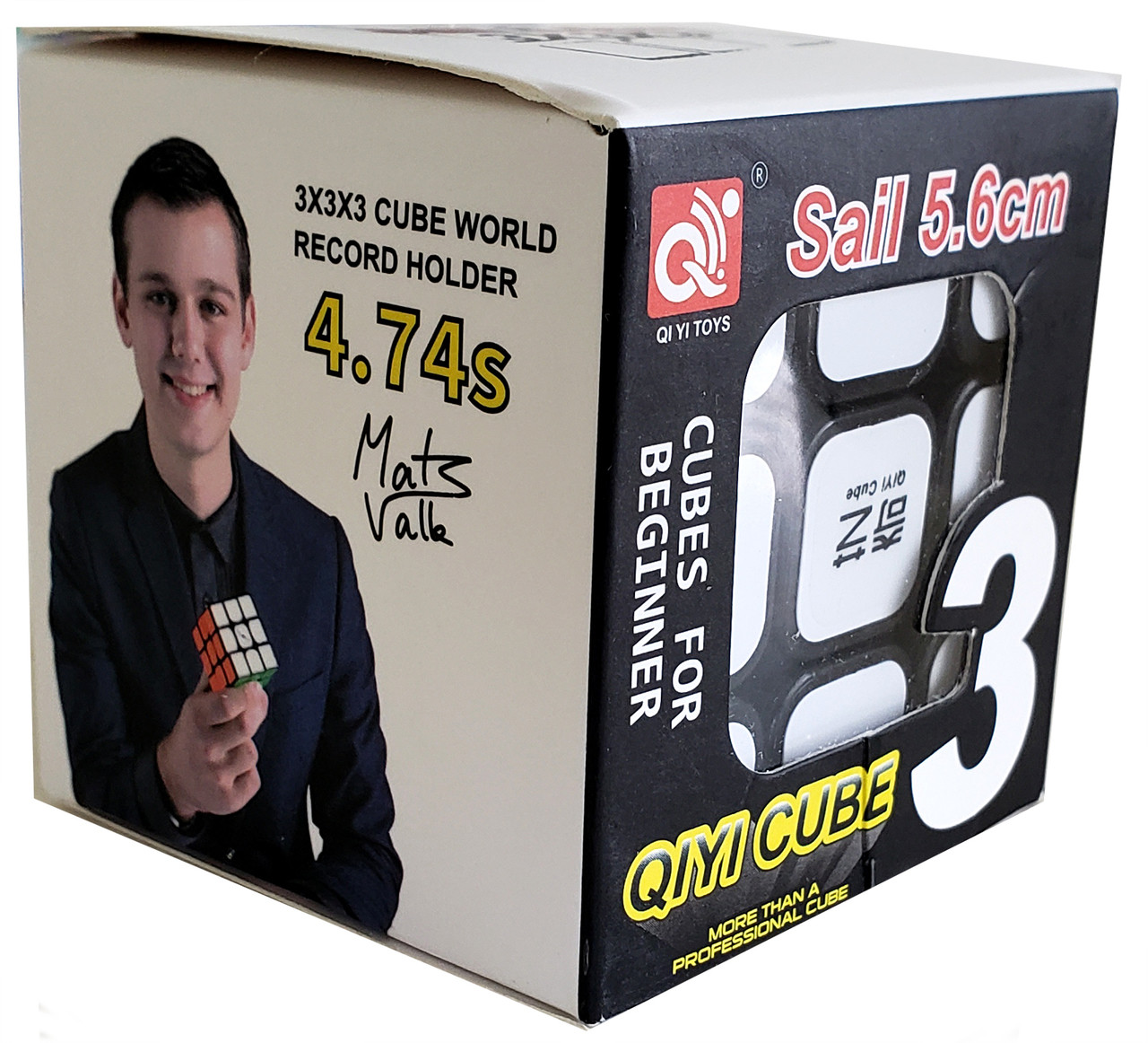 QiYi Sail 3x3 Speed Cube Magic Twist Puzzle 5.6CM