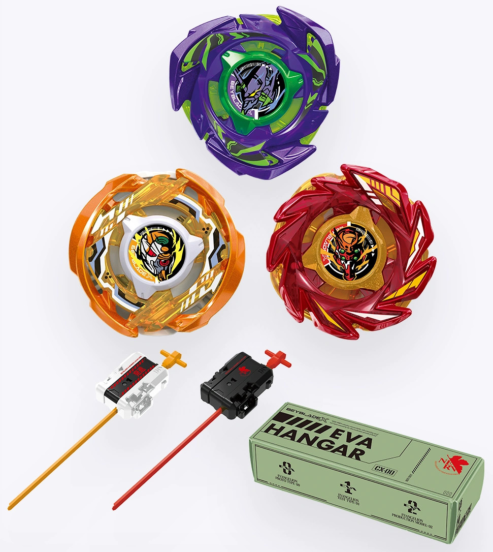 PRE-ORDER] TAKARA TOMY Beyblade X Evangelion Deck Set CX-00 [FREE