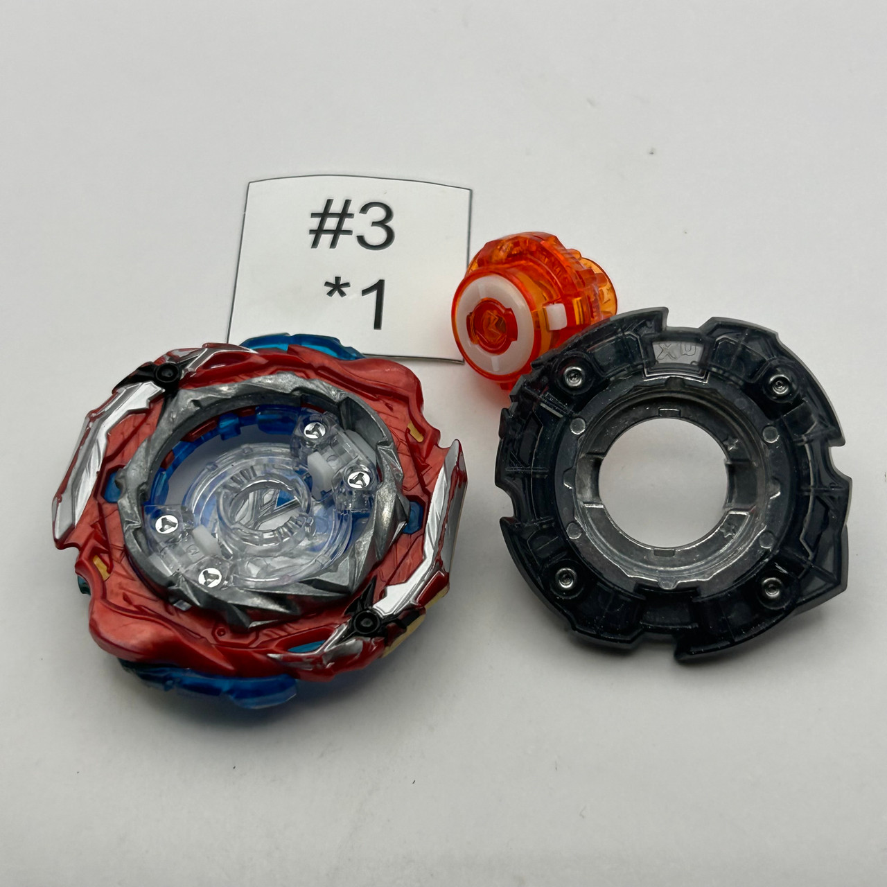 TAKARA TOMY Zest Helios Xanthus Moment Burst Beyblade B-201 [USED