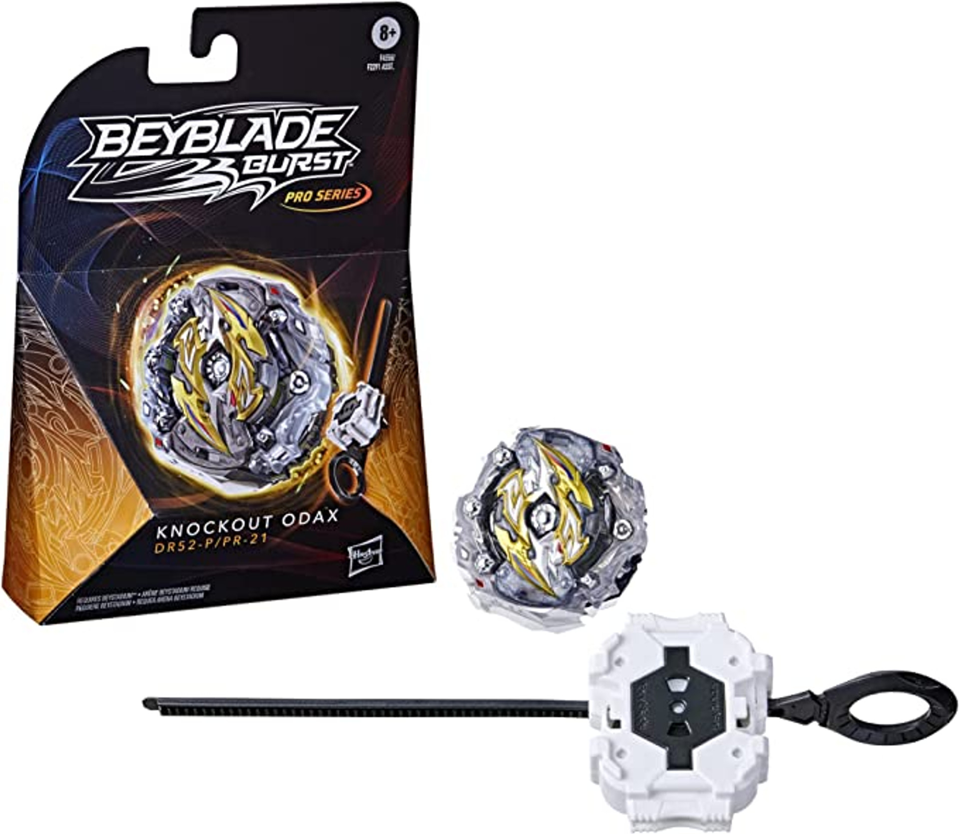 HASBRO Knockout Odax Burst QuadDrive PRO SERIES Beyblade F4556 BeysAndBricks