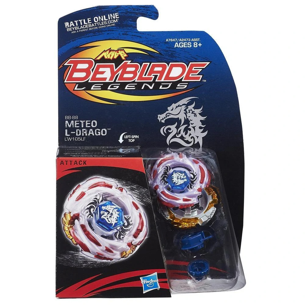 HASBRO Lightning L-Drago 100HF Legends Beyblade BB-43 - BeysAndBricks