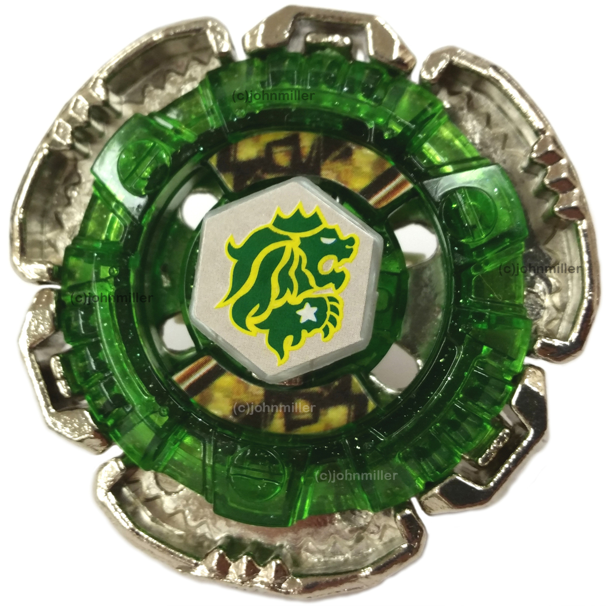 TAKARA TOMY Fang Leone 130W2D Metal Fury Beyblade Starter w/ Launcher BB-106 - BeysAndBricks