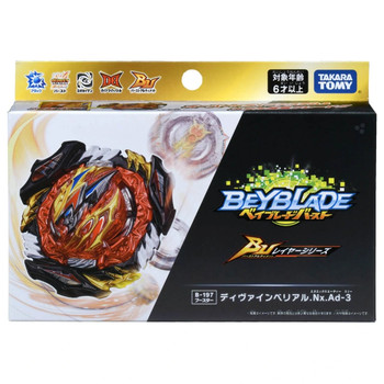 TAKARA TOMY Devine / Divine Belial .Nx.Ad-3 Burst DB Beyblade B-197