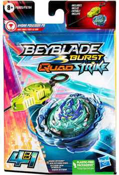 Starter Pack Beyblade Burst QuadStrike - Toupie Zeal Achilles A8