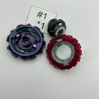 TAKARA TOMY Arc Bahamut / Balkesh 2Bump Atomic God Customize Set Burst Beyblade B-98 [USED]