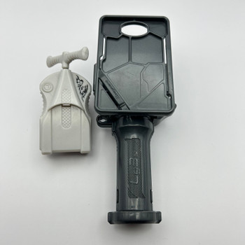 TAKARA TOMY Grey Launcher Grip BB-73 + Left Spin Launcher #6 [USED]